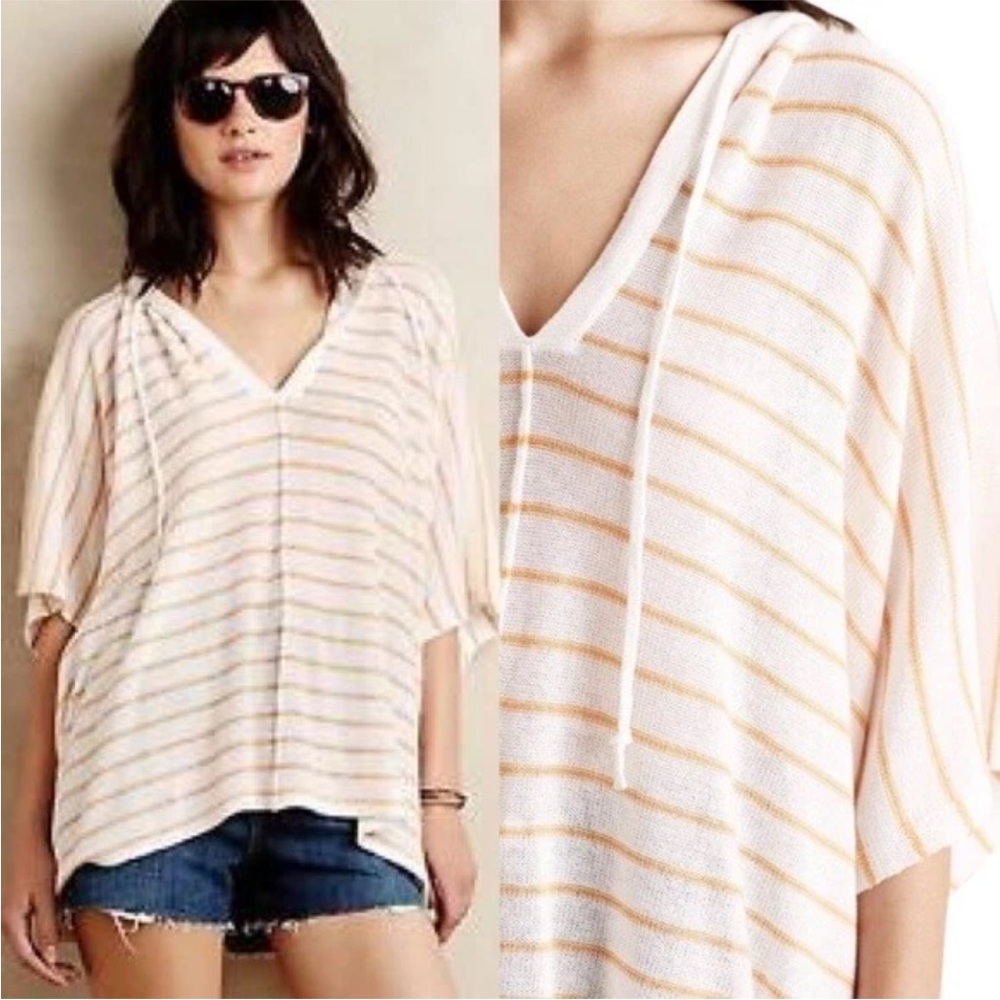 Anthropologie Moth XS/S  V-Neck Poncho Top